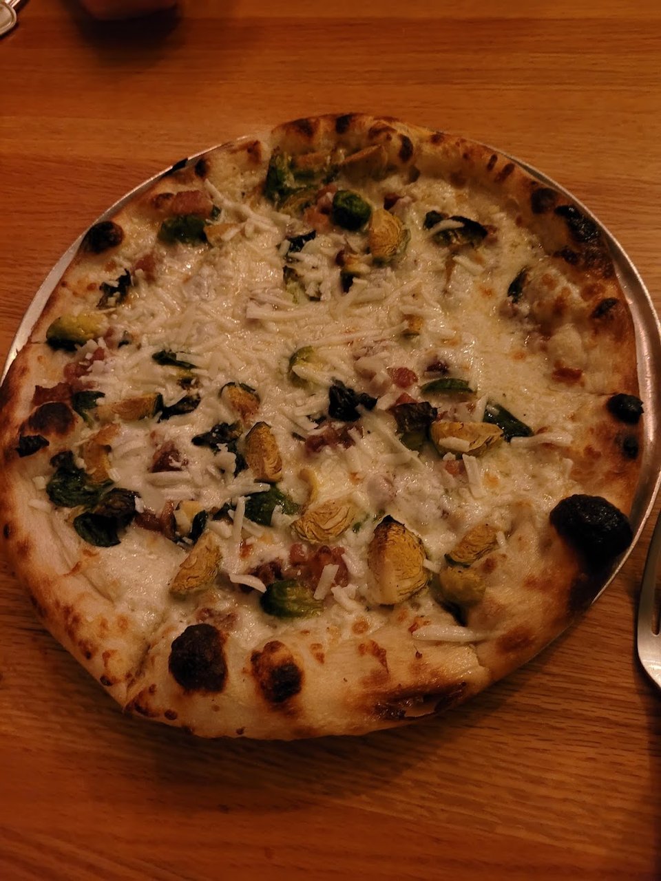 Bacon & Brussels Pizza